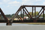KCS MOW crews working on the bridge